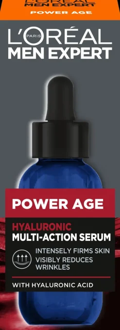 L'Oréal Paris Ihonhoito|Ihonhoidon Tehoaineet<Men Expert Power Age Hyaluronic Multi-Actions seerumi normaalille iholle 30ml