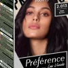 L'Oréal Paris Hiusvärit<Préférence Vivid Colours Deep Black intensiivinen kestoväri 1kpl