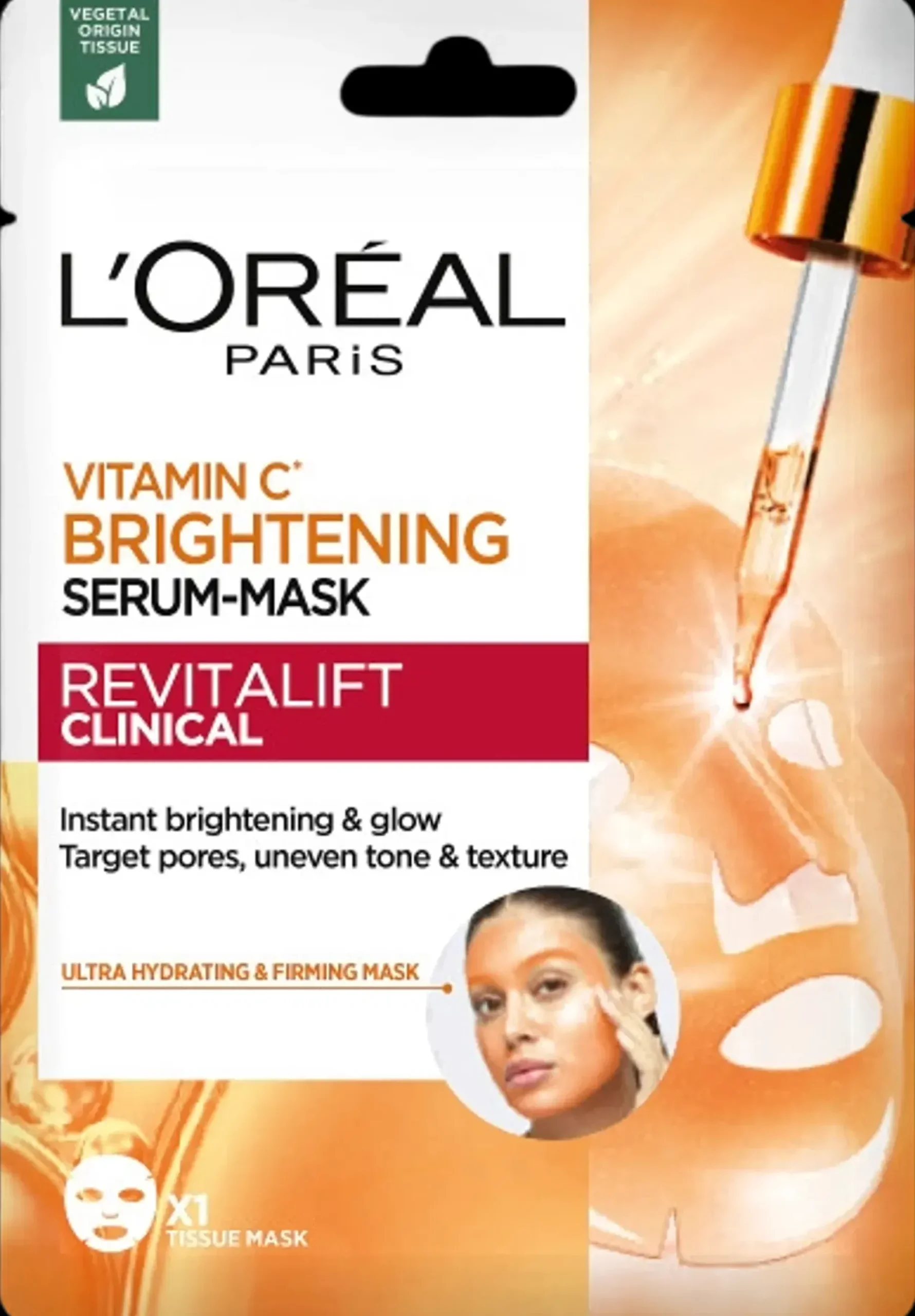 L'Oréal Paris Kasvojenhoito<Revitalift Clinical Vitamin C Brightening seeruminaamio 26g