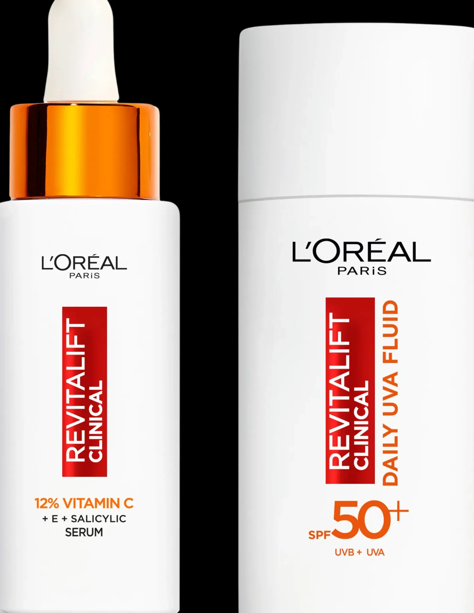 L'Oréal Paris Ihonhoidon Tehoaineet|Kasvojenhoito<Revitalift Clinical Daily Moisturizing Fluid SPF 50 päivävoide normaalille iholle 50ml