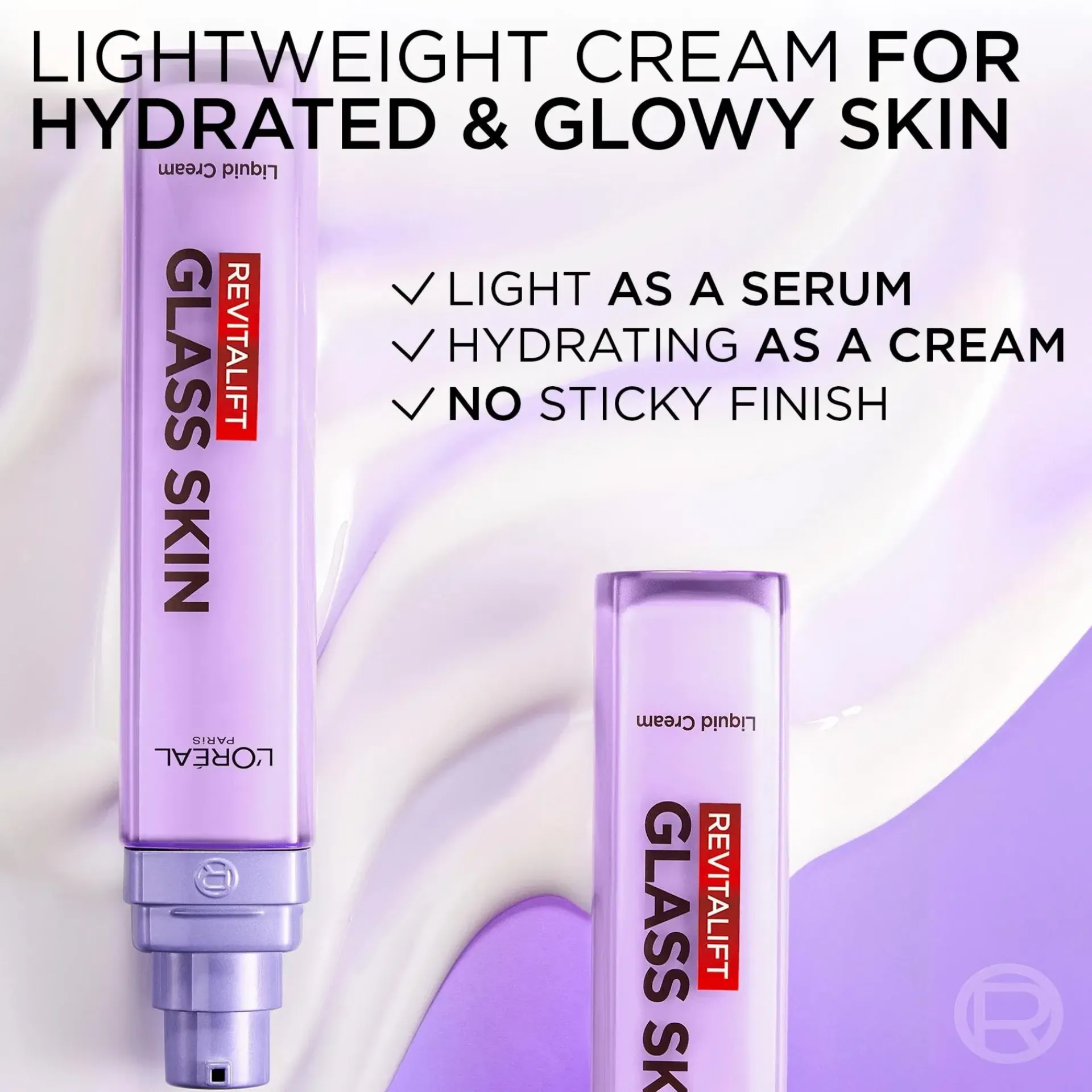 L'Oréal Paris Kasvojenhoito<Revitalift Filler Glass Skin Nestemäinen Päivävoide normaalille iholle 50 ml