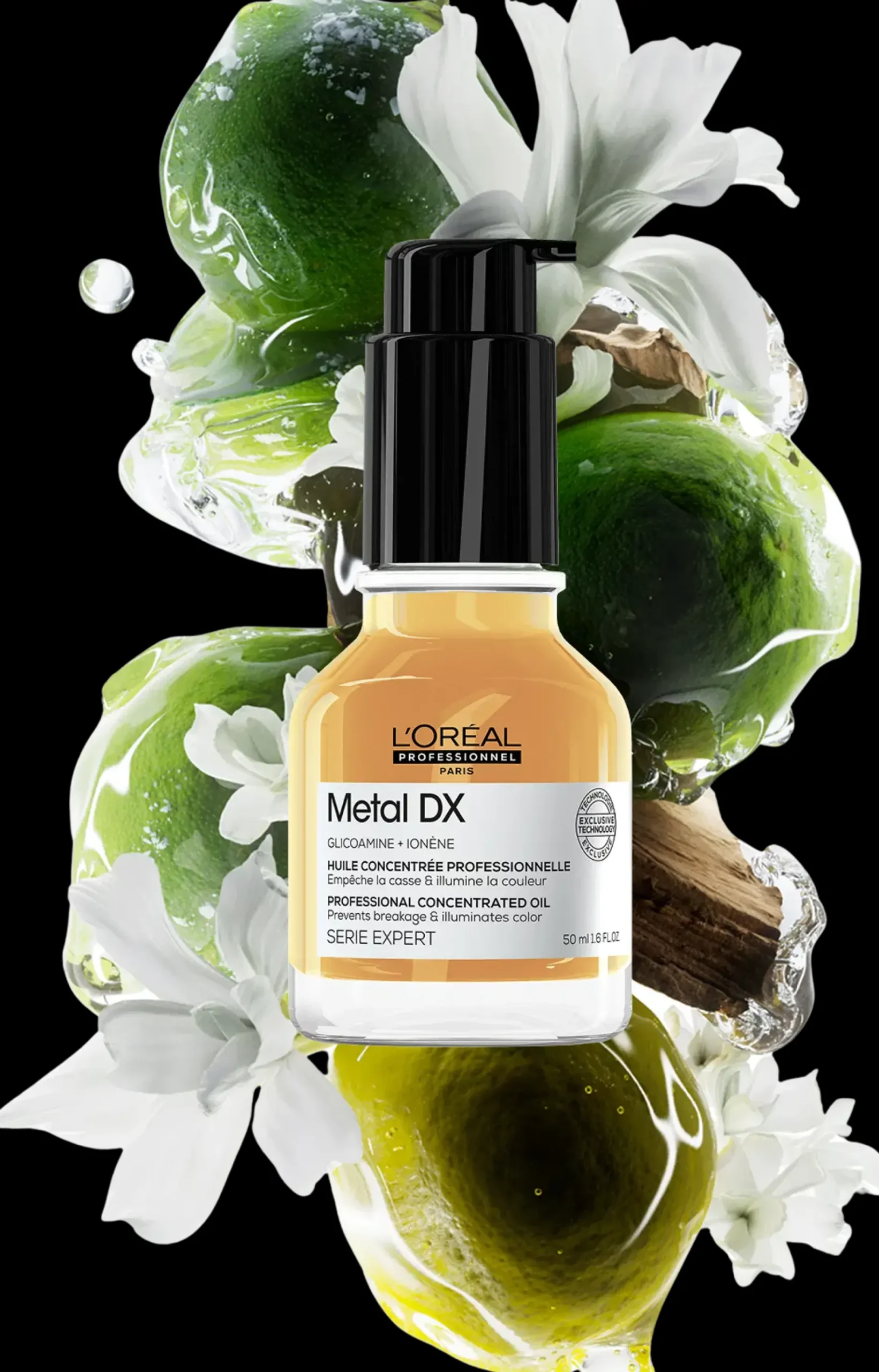 L'Oréal Professionnel Hiustenhoito|Kampaamotuotteet<Série Expert Metal DX anti-deposit protector concentrated oil hiusöljy 50 ml