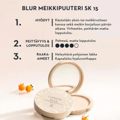 Lumene Kasvomeikit<Blur SK15 meikkipuuteri 10 g