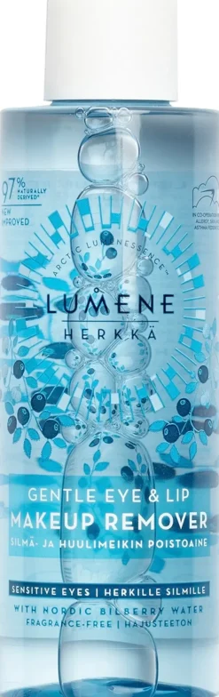 Lumene Kasvojenhoito<HERKKÄ Hellävarainen silmä- ja huulimeikin poistoaine 100ml