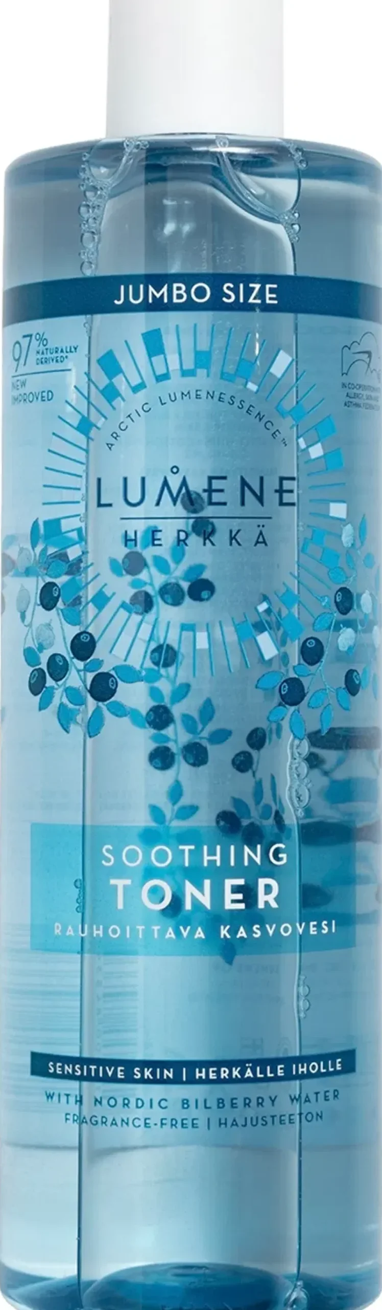 Lumene Kasvojenhoito<HERKKÄ Rauhoittava kasvovesi 400ml