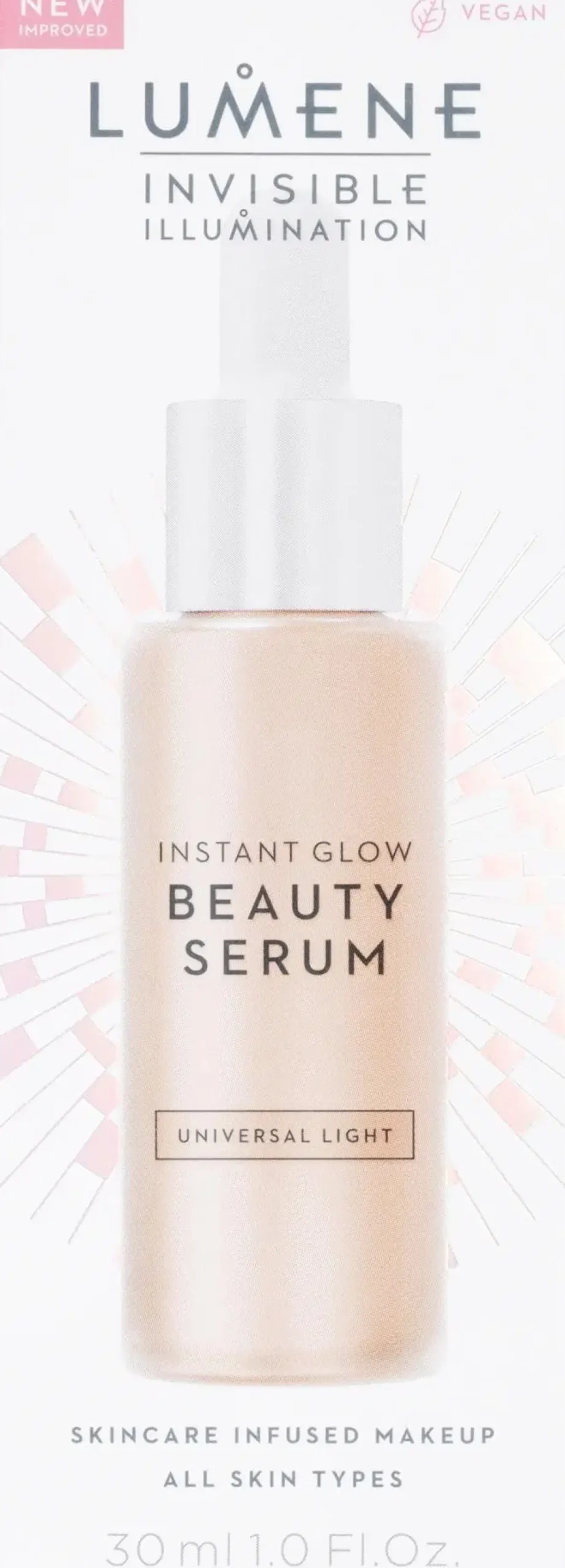 Lumene Kasvomeikit<Invisible Illumination Instant Glow sävyseerumi 30 ml