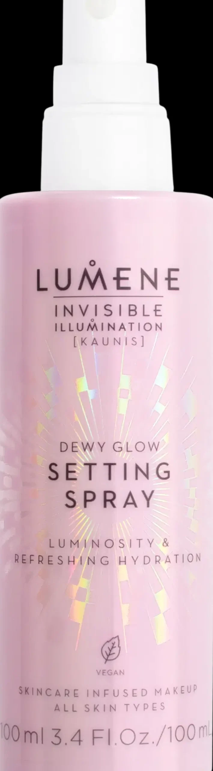 Lumene Kasvomeikit<Invisible Illumination Dewy Glow Kosteuttava meikinkiinnityssuihke 100 ml