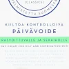 Lumene Kasvojenhoito<KLASSIKKO Kiiltoa kontrolloiva päivävoide rasvoittuvalle ja sekaiholle 50ml