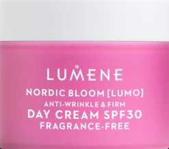 Lumene Kasvojenhoito<LUMO Kiinteyttävä hajusteeton päivävoide SPF30 50 ml