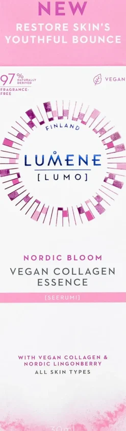 Lumene Ihonhoidon Tehoaineet|Kasvojenhoito<Lumo Kimmoisuutta lisäävä kollageeniseerumi 30ml