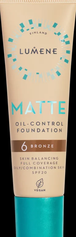 Lumene Kasvomeikit<Matte Oil-control mattameikkivoide SPF20 30 ml
