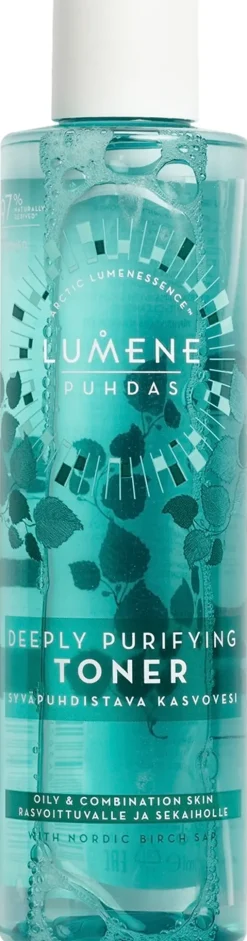 Lumene Ihonhoito|Kasvojenhoito<PUHDAS Syväpuhdistava kasvovesi 200ml