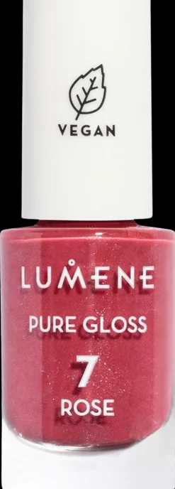 Lumene Kynsimeikit Ja Kynsienhoito<Pure Gloss Kynsilakka 7 Ruusu 5 ml
