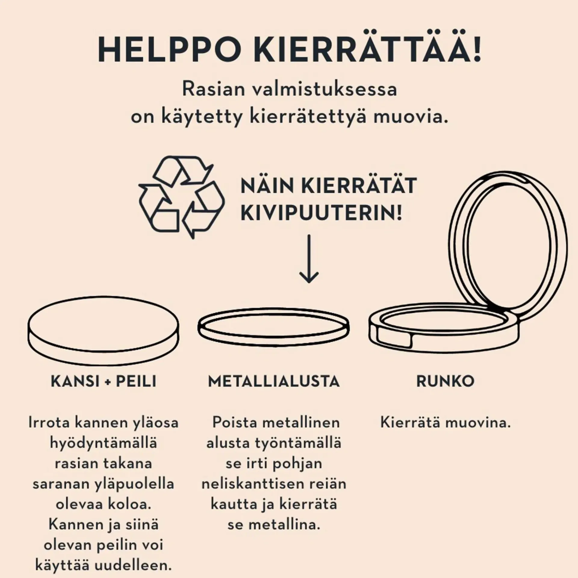 Lumene Kasvomeikit<Stay Luminous Matte puuteri 10 g