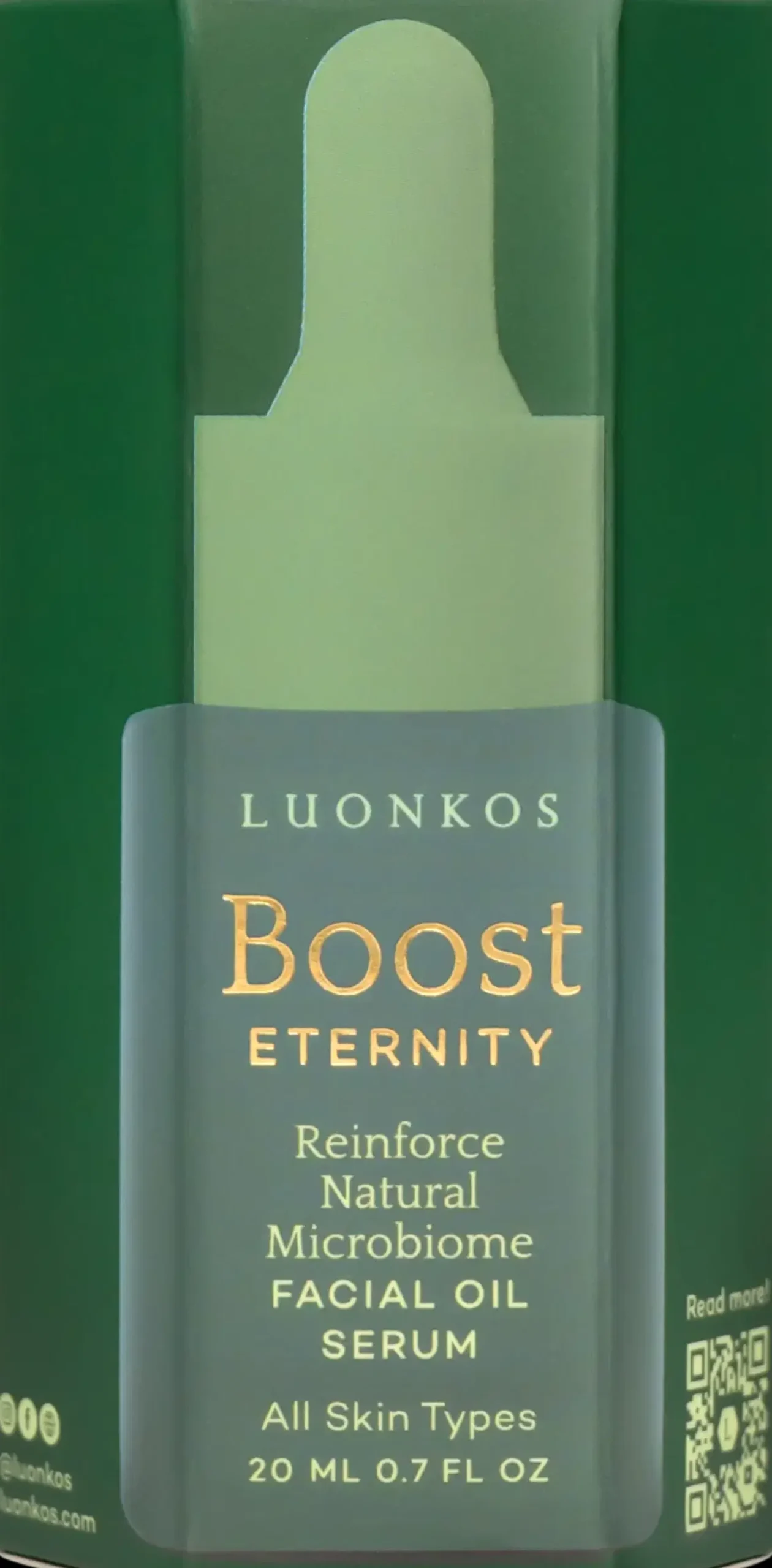 LUONKOS Ihohaasteet|Ihonhoito<Boost Eternity Reinforce Natural Microbiome Facial Oil Serum öljyseerumi 20 ml
