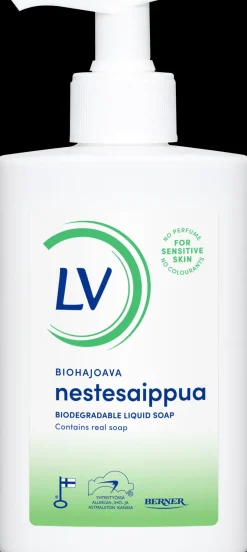 LV Hajusteettomat Ihonhoidon Tuotteet|Käsienhoito<300ml biohajoava Nestesaippua