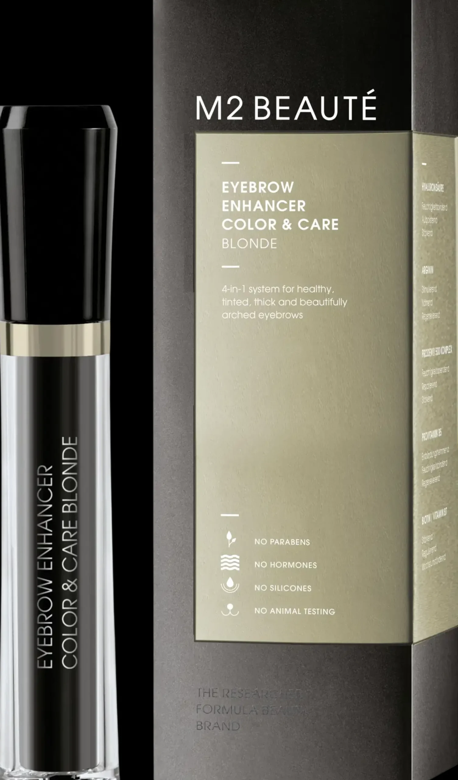 M2BEAUTE Kasvojenhoito<M2 Beauté Eyebrow Enhancer Color & Care Blonde hoitotuote kulmille 6 ml