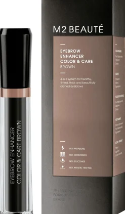 M2BEAUTE Kasvojenhoito<M2 Beauté Eyebrow Enhancer Color & Care Brown hoitotuote kulmille 6 ml