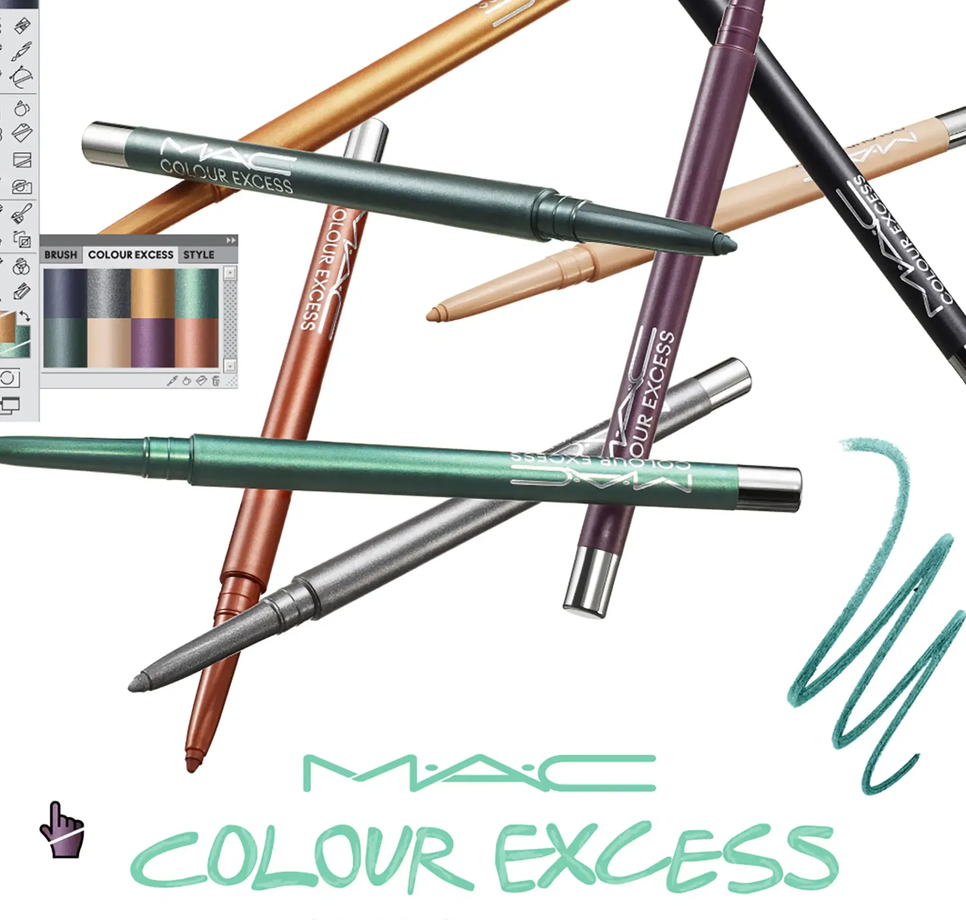 Mac Cosmetics Silmämeikit<MAC Colour Excess Gel Pencil Eye Liner silmänrajauskynä 0,35 g