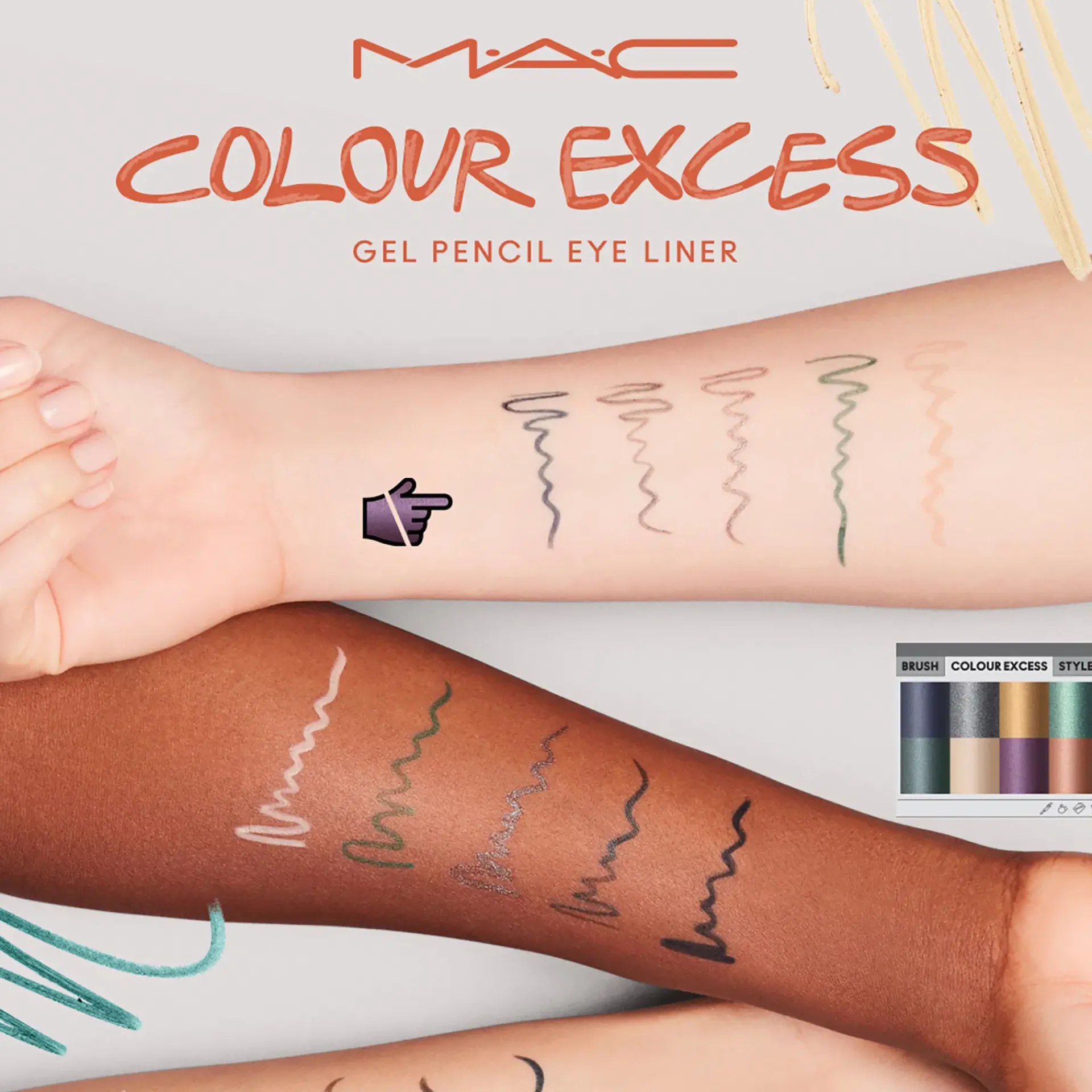 Mac Cosmetics Silmämeikit<MAC Colour Excess Gel Pencil Eye Liner silmänrajauskynä 0,35 g