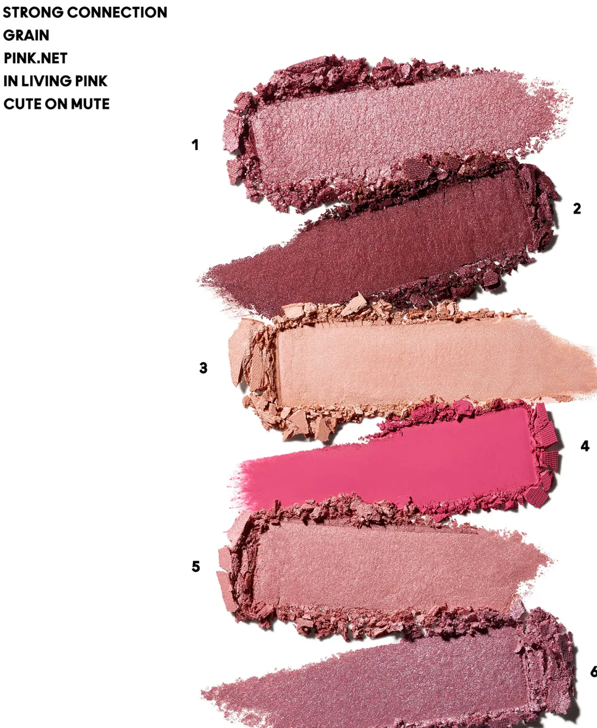 Mac Cosmetics Silmämeikit<MAC Connect In Colour x6 Eye Shadow Palette luomiväripaletti 6,25 g