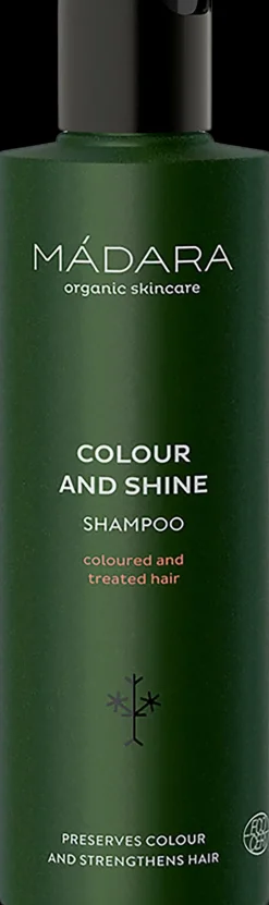 MÁDARA Hiukset|Hiustenhoito<MADARA Colour and Shine shampoo 250ml