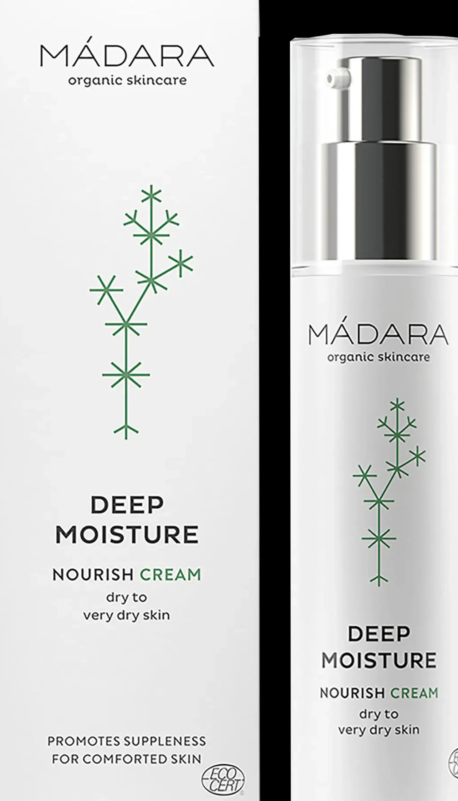 MÁDARA Ihonhoito|Kasvojenhoito<Madara Syväkosteuttava voide 50ml
