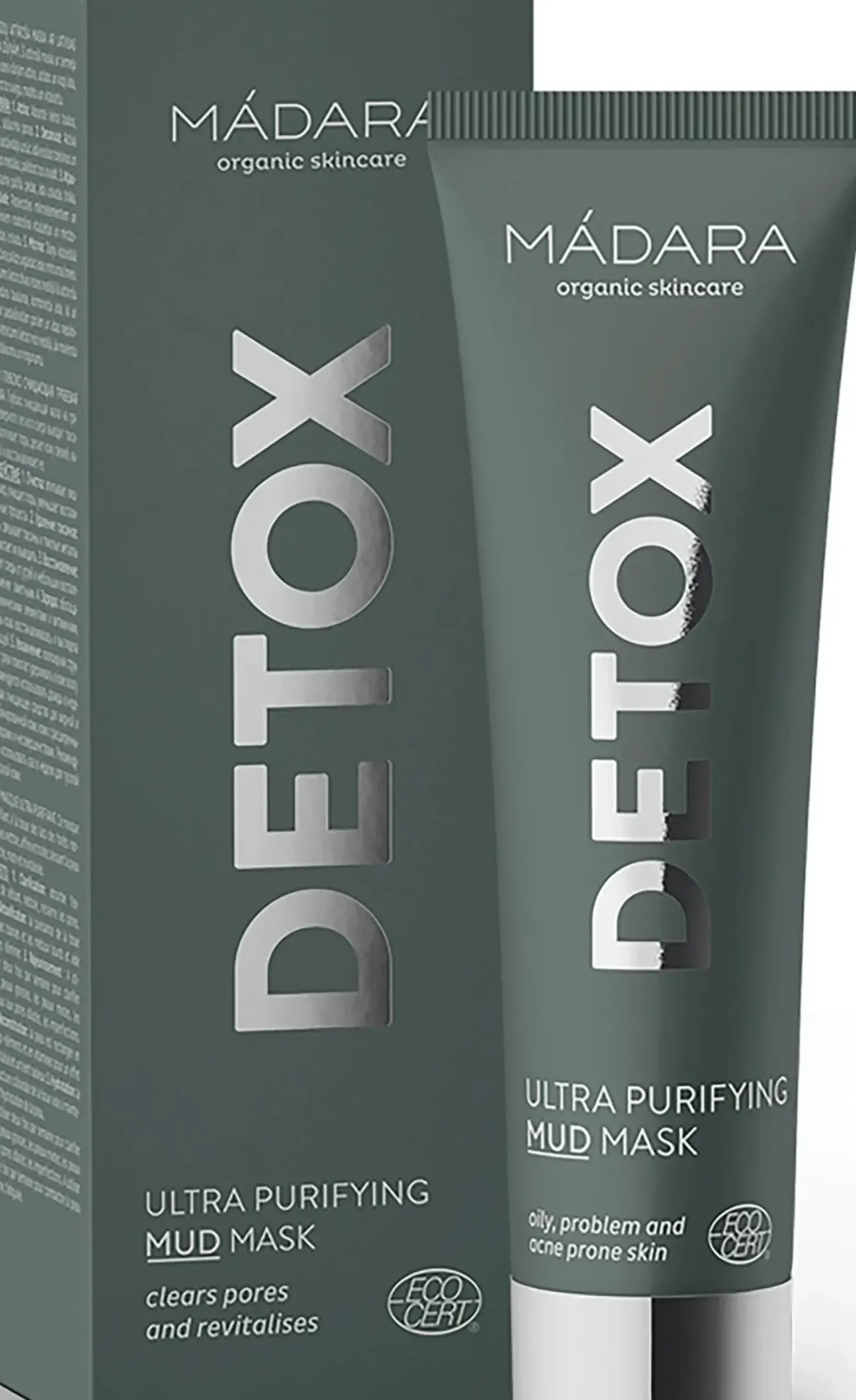 MÁDARA Ihohaasteet|Ihotyypit<MADARA Ultra Purifying Detox Mask 60 ml