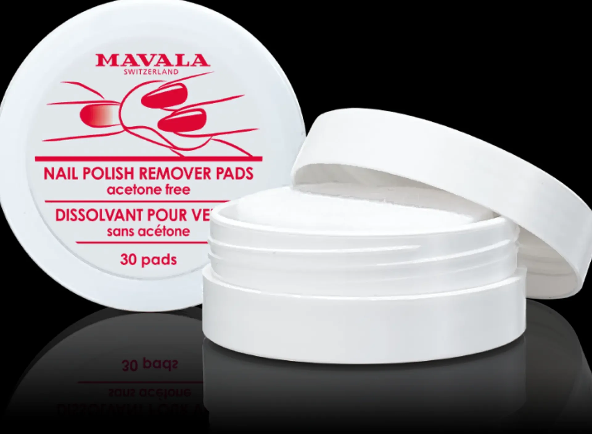 Mavala Kynsimeikit Ja Kynsienhoito<30 kpl Nail Polish Remover Pads kynsilakanpoistolaput