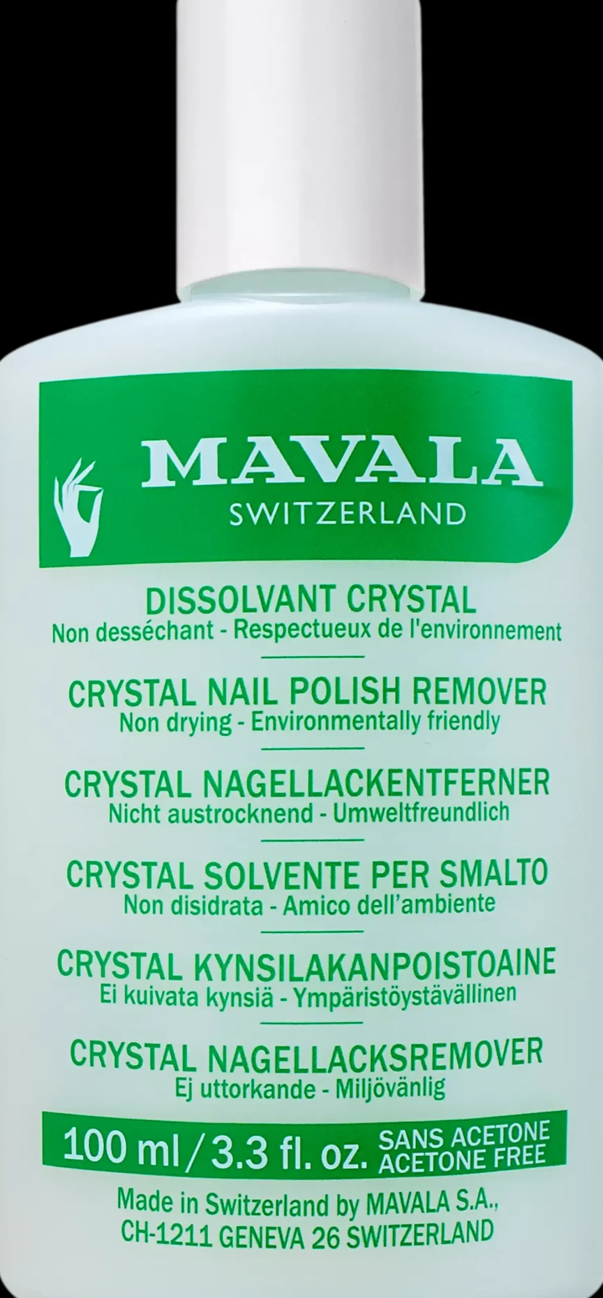 Mavala Kynsimeikit Ja Kynsienhoito<100ml Crystal kynsilakanpoistoaine
