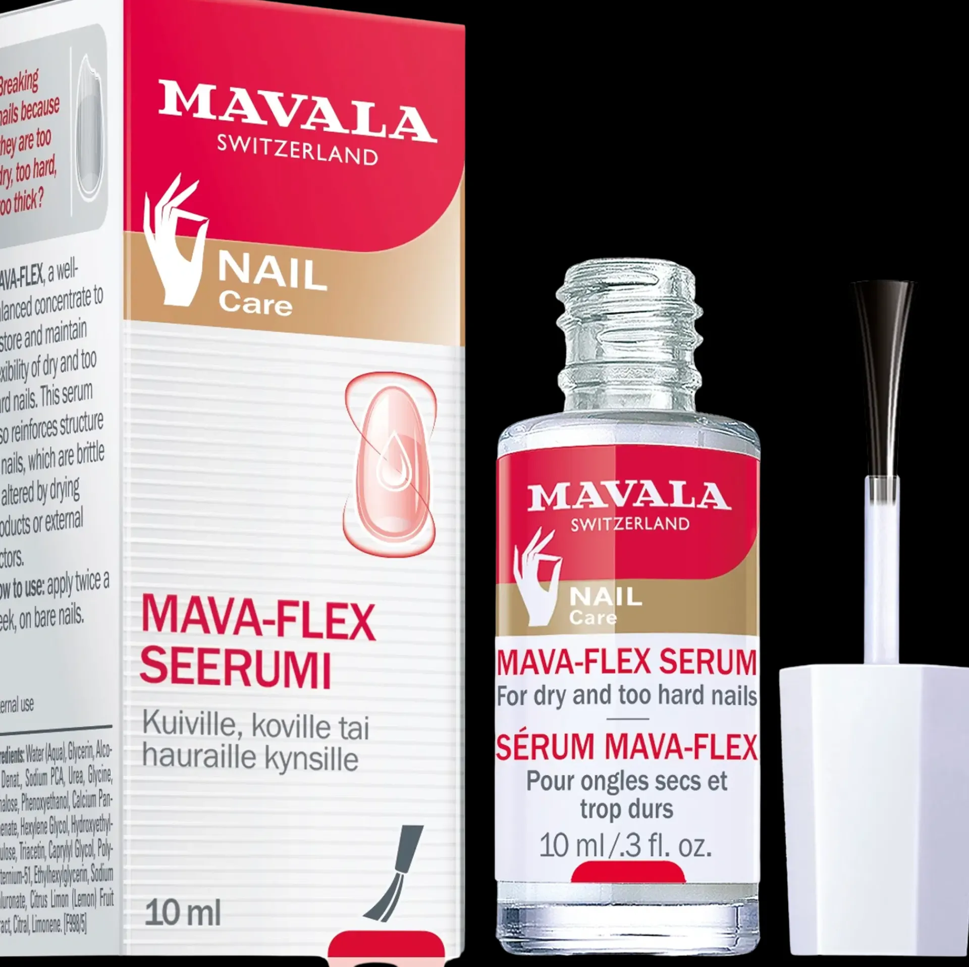 Mavala Kynsimeikit Ja Kynsienhoito<10ml Mava Flex Nail Serum vahvistava seerumi kynsille