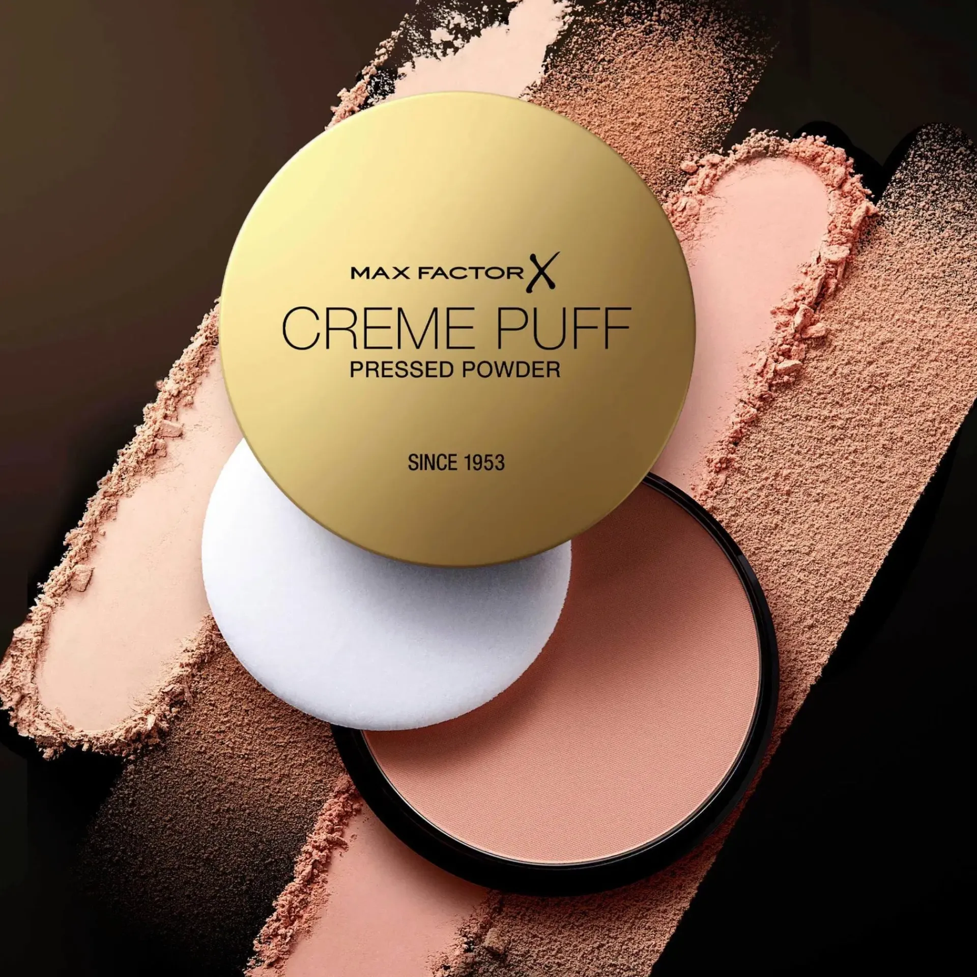 Max Factor Kasvomeikit<Creme Puff Powder 75 Golden 14 g meikkipuuteri