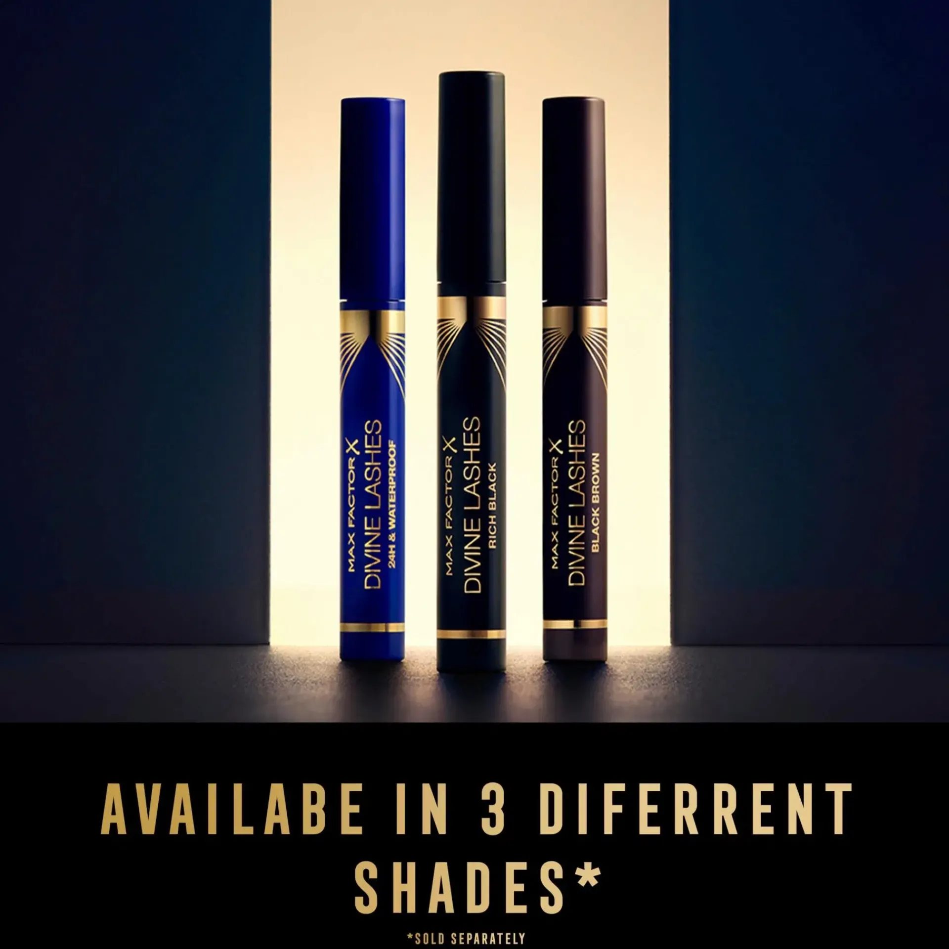 Max Factor Silmämeikit<Divine Lashes Mascara Black Waterproof 4 ml ripsiväri