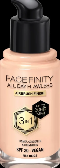 Max Factor Kasvomeikit<Facefinity All Day Flawless Foundation meikkivoide 30 ml