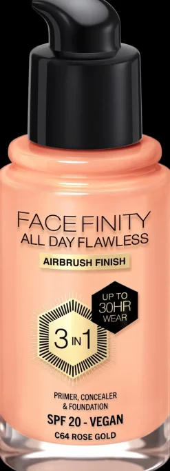 Max Factor Kasvomeikit<Facefinity All Day Flawless Foundation meikkivoide 30 ml