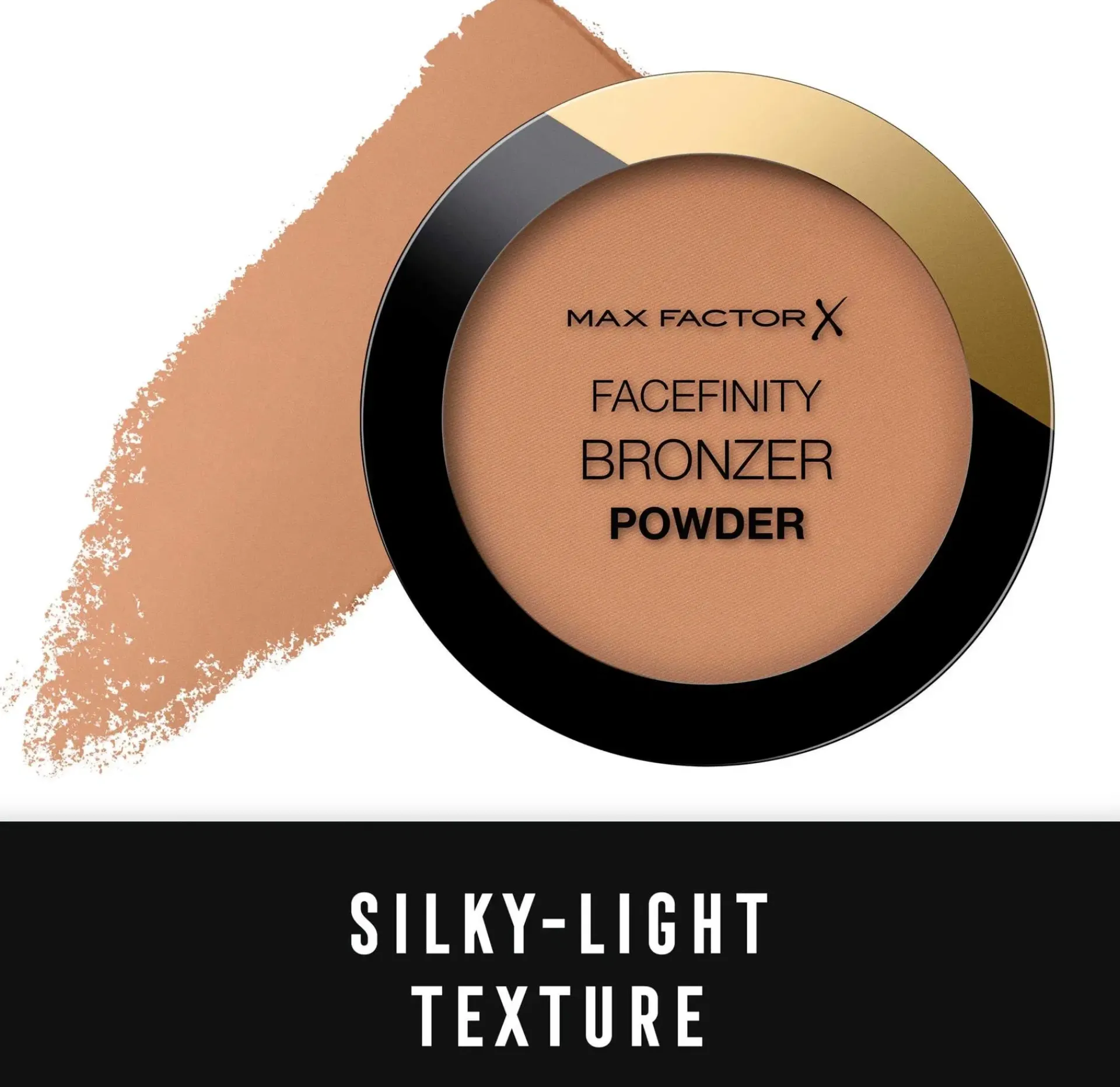 Max Factor Kasvomeikit<Facefinity Powder Bronzer 01 Light Bronze 10 g aurinkopuuteri
