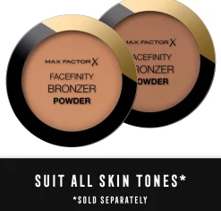 Max Factor Kasvomeikit<Facefinity Powder Bronzer 01 Light Bronze 10 g aurinkopuuteri