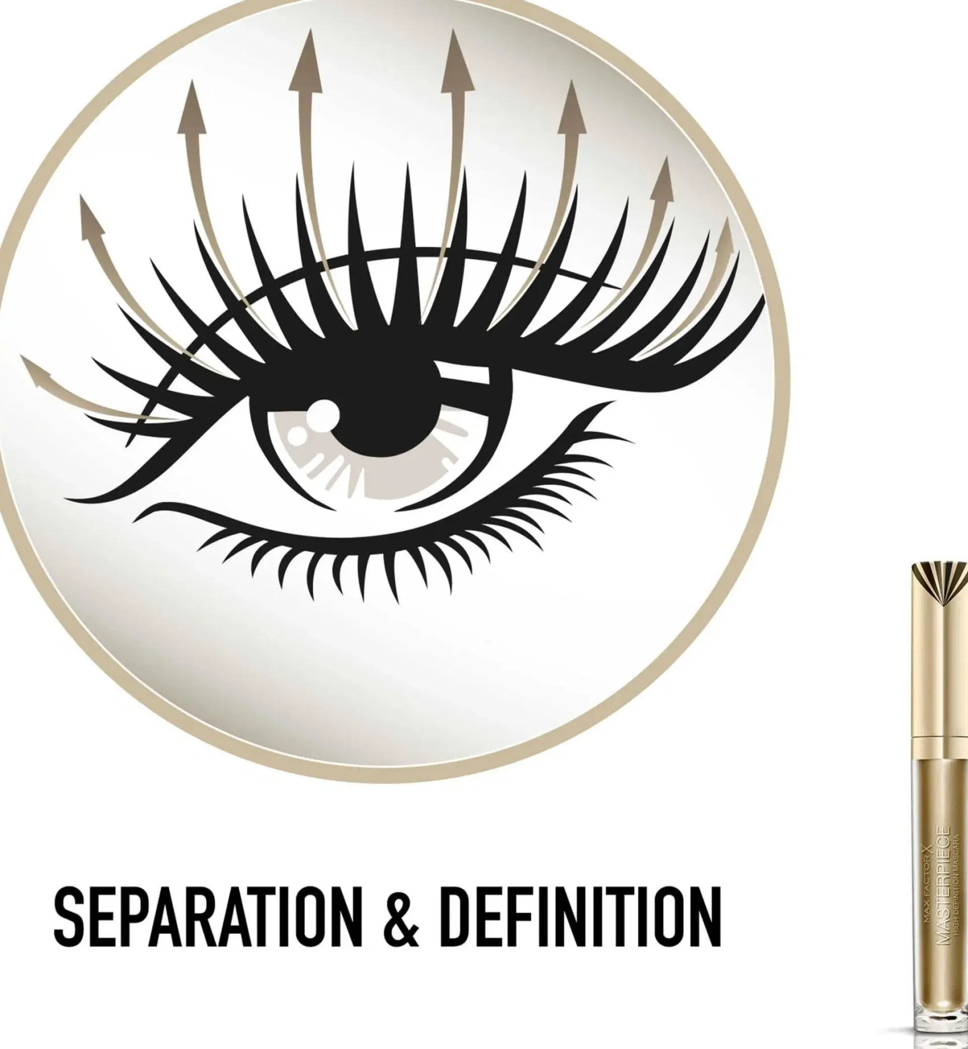Max Factor Silmämeikit<Masterpiece mascara Black/Brown 4,5 ml
