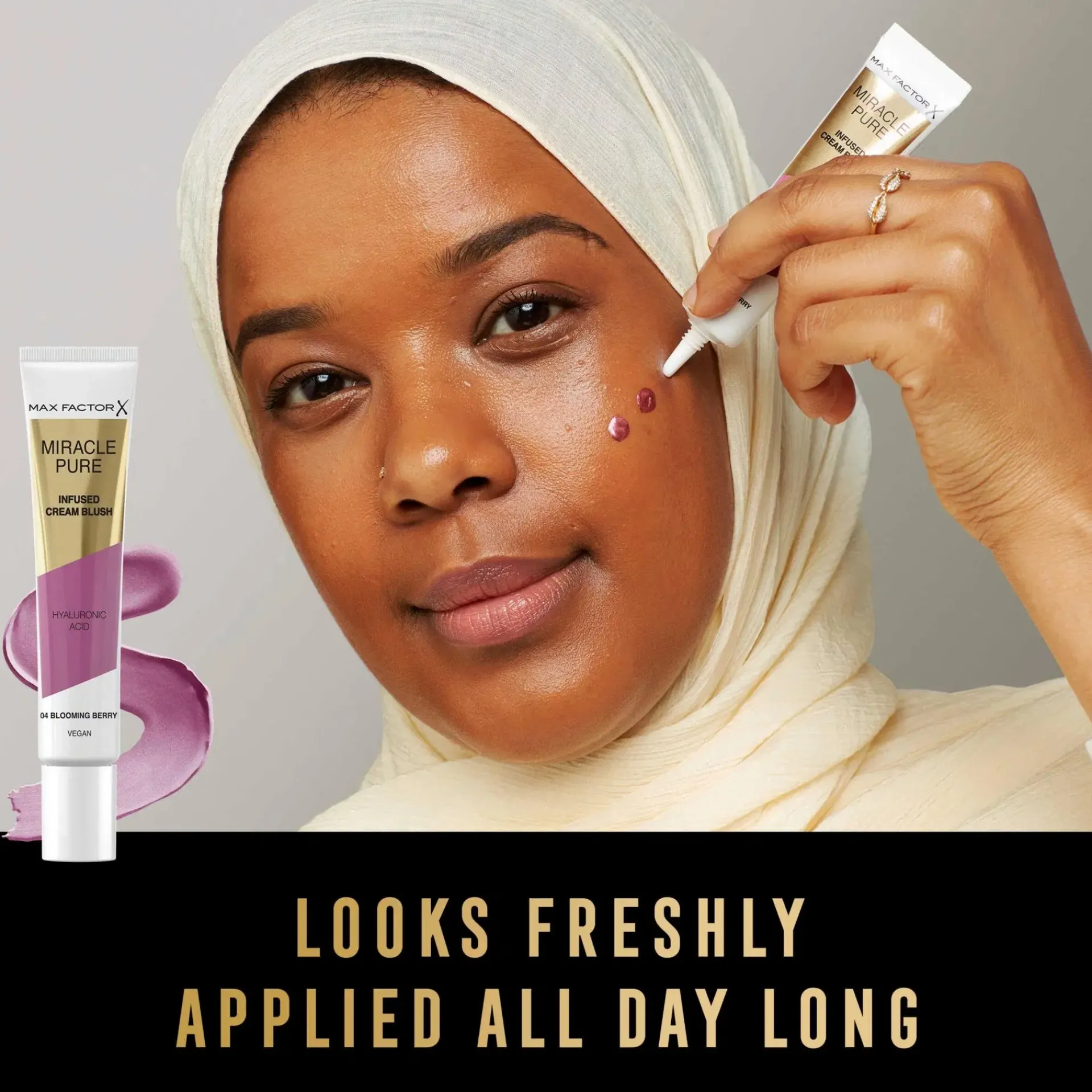 Max Factor Kasvomeikit<Miracle Pure Cream Blush poskipuna 15 ml