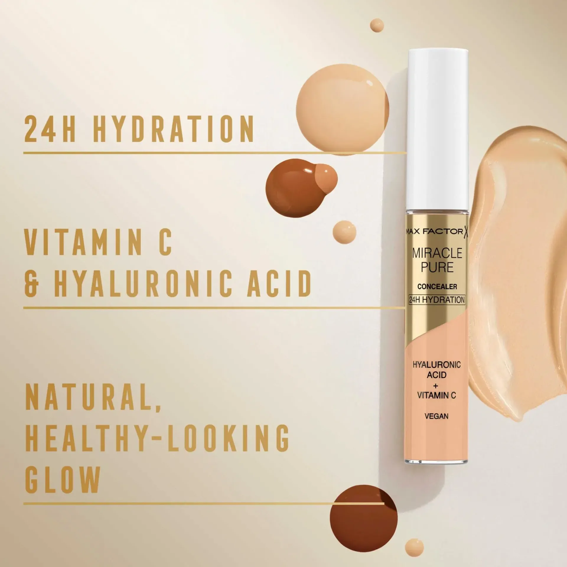 Max Factor Kasvomeikit<Miracle Pure Concealer peitevoide 7,8 ml