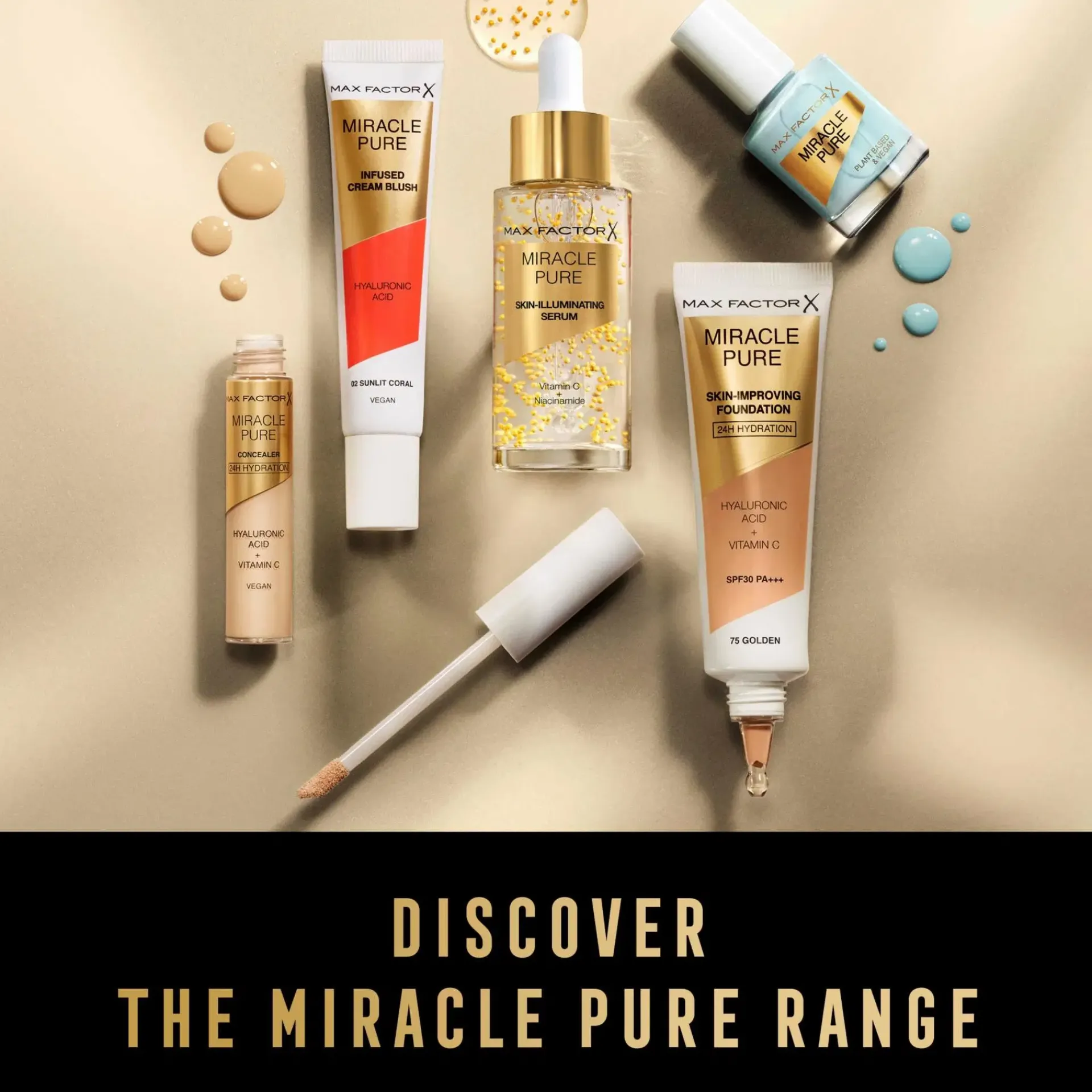 Max Factor Kasvomeikit<Miracle Pure Serum 30 ml kasvoseerumi