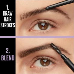 Maybelline Silmämeikit<New York Express Brow Ultra Slim 02 Soft Brown -kulmakynä 0,84g
