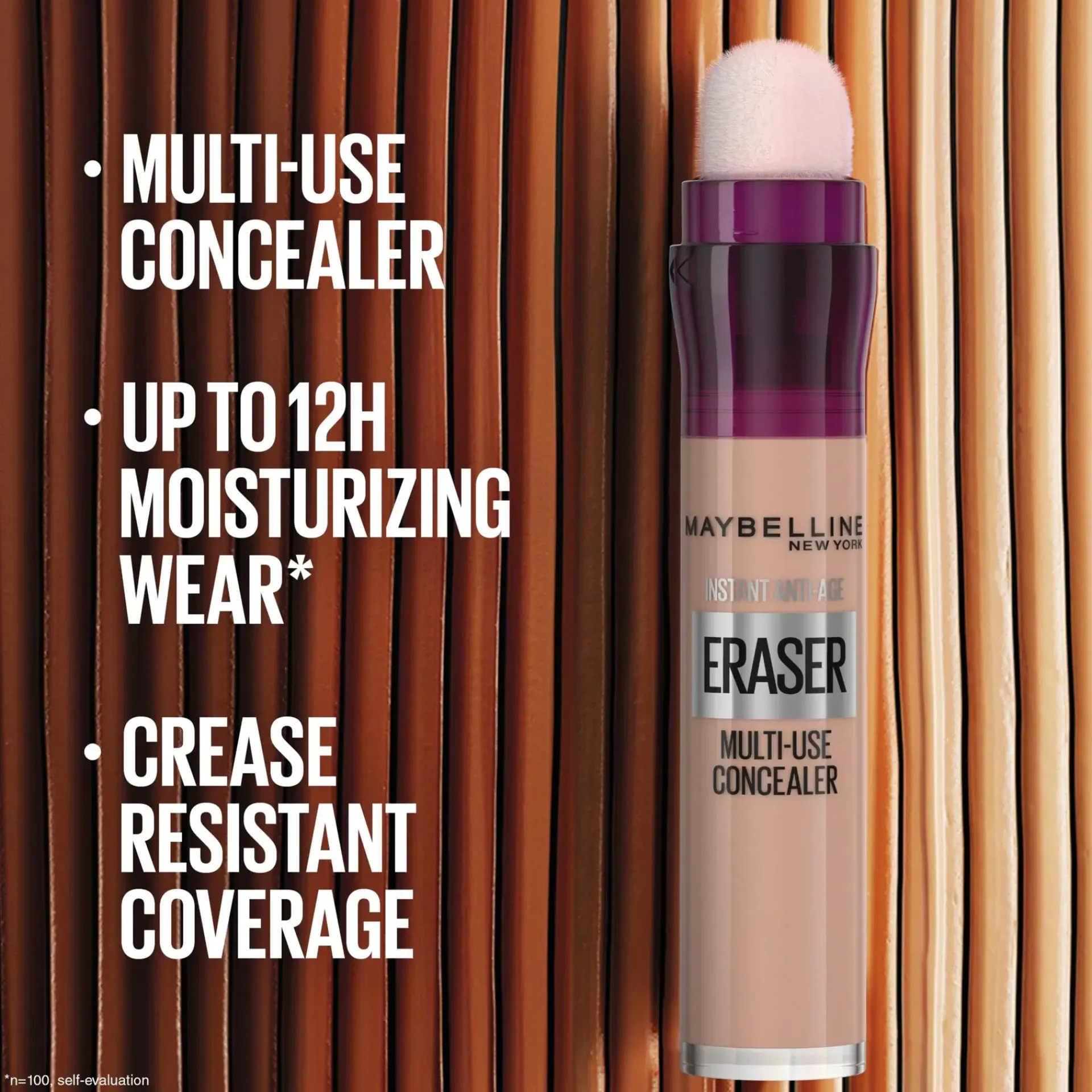 Maybelline Kasvomeikit<New York Instant Anti Age Eraser 121 Light Honey peitevoide 6,8ml