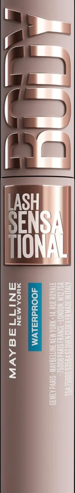 Maybelline Silmämeikit<New York Lash Sensational Body Vedenkestävä Maskara Very Black 9,7 ml