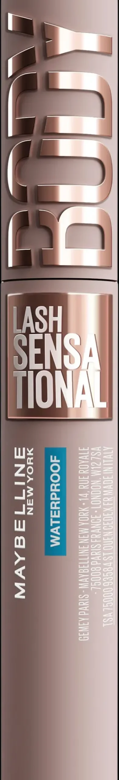 Maybelline Silmämeikit<New York Lash Sensational Body Vedenkestävä Maskara Very Black 9,7 ml
