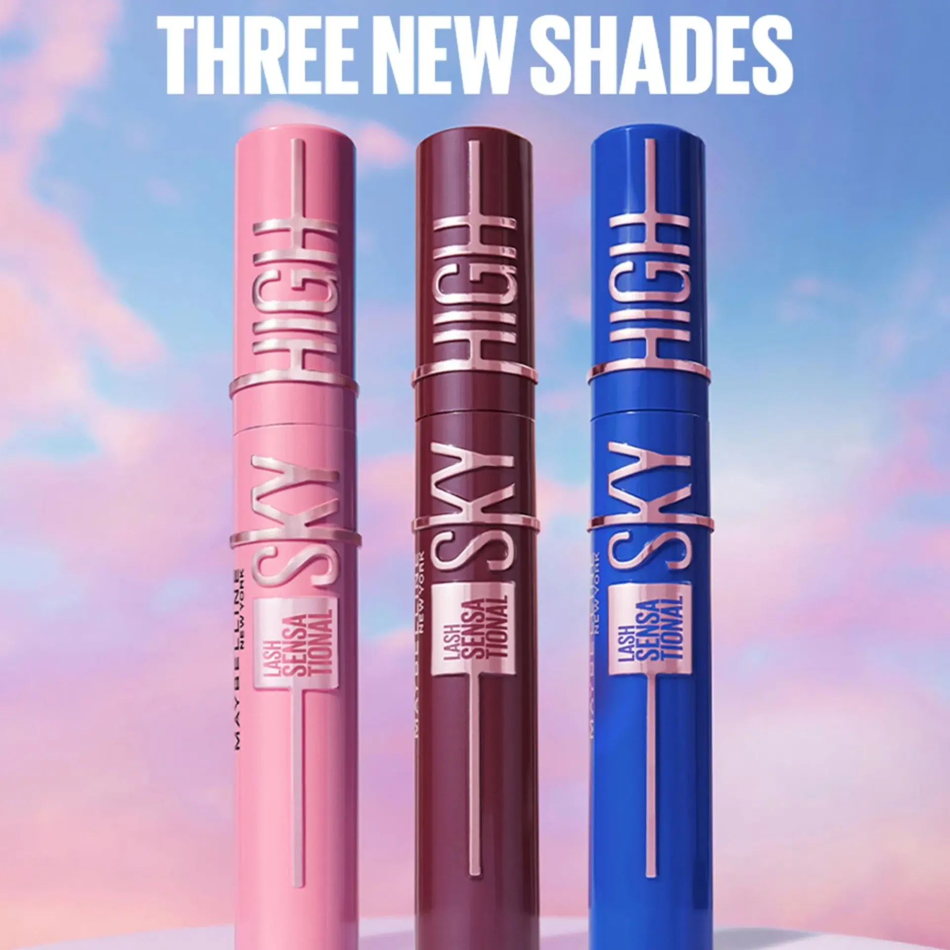 Maybelline Silmämeikit<New York Lash Sensational Sky High Pink Air maskara 7,2ml