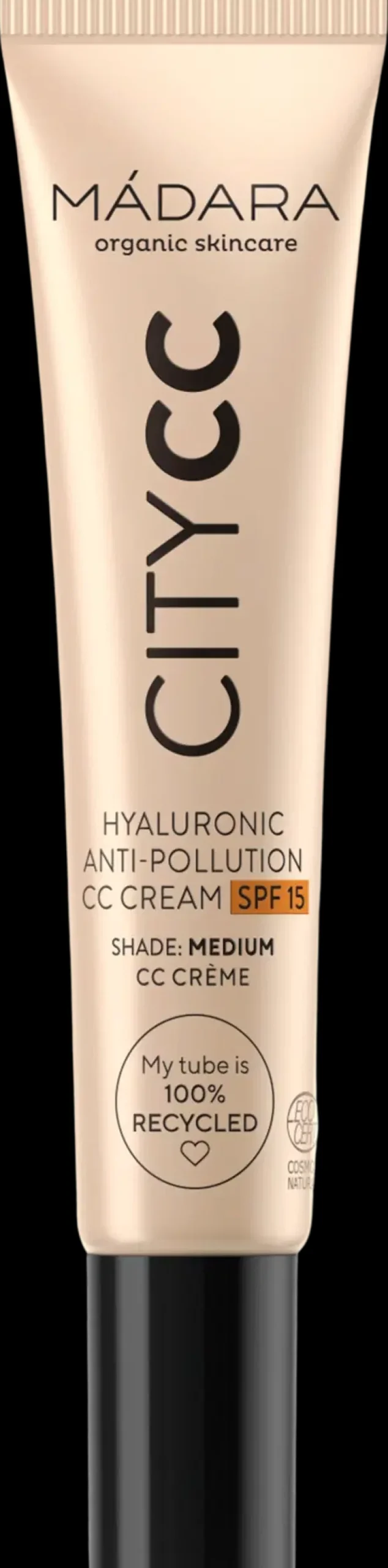 MÁDARA Ihonhoito|Aurinkotuotteet<Mádara City CC-voide SPF15, Medium 15 ml