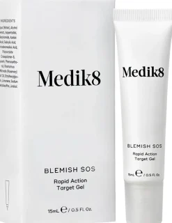 Medik8 Ihonhoidon Tehoaineet|Kasvojenhoito<Blemish SOS paikallishoitogeeli 15 ml