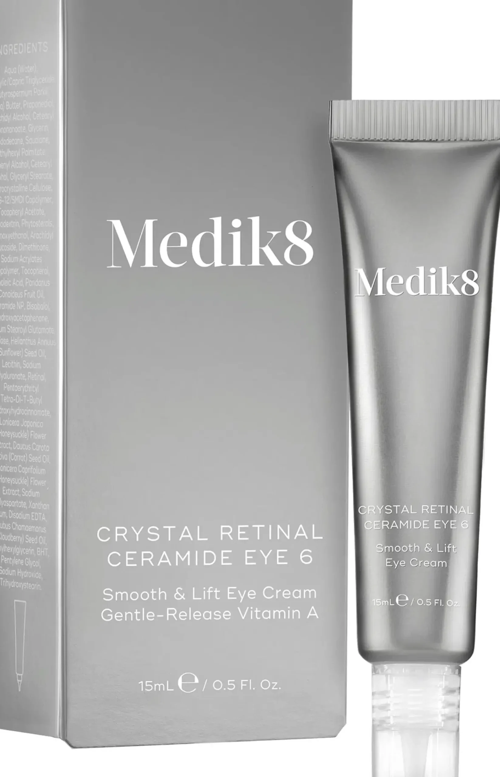 Medik8 Ihonhoidon Tehoaineet|Kasvojenhoito<Crystal Retinal Ceramide Eye 6 silmänympärysvoide 15 ml