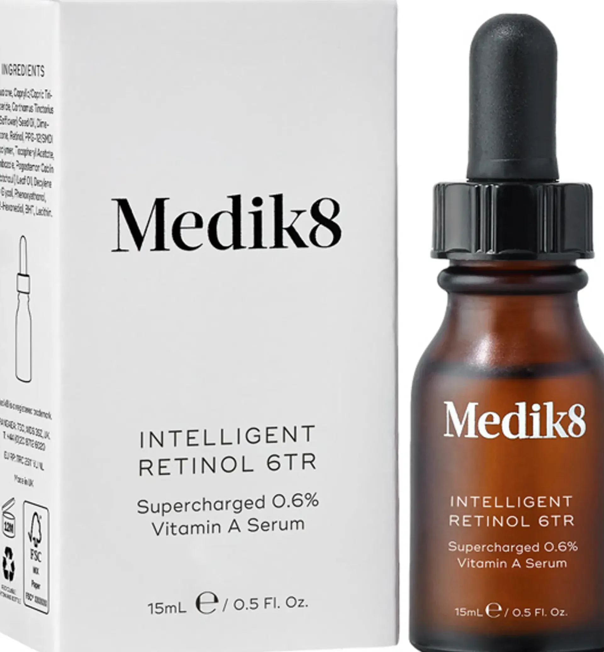 Medik8 Ihonhoidon Tehoaineet|Kasvojenhoito<Intelligent Retinol 6TR Seerumi 15 ml